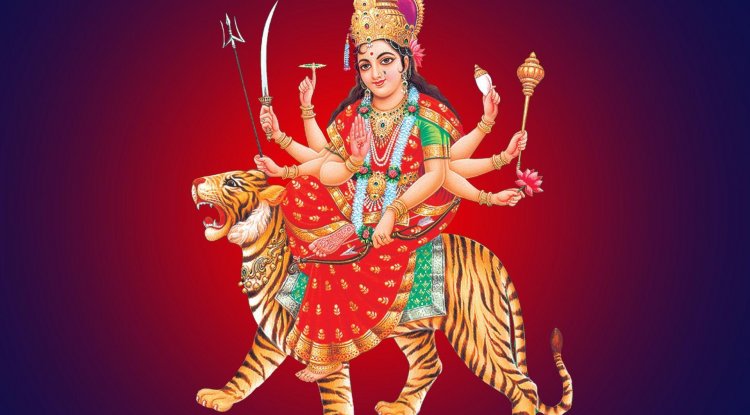 जय अंबे गौरी (अंबे माँ की आरती हिंदी में - नवरात्री) - Jay Ambe Gauri (Ambe Maa ki Aarti Hindi me) - Navratri