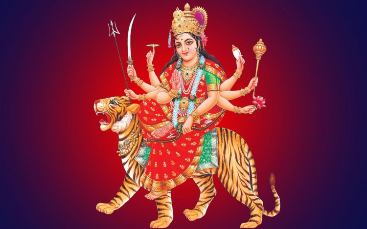 जय अंबे गौरी (अंबे माँ की आरती हिंदी में - नवरात्री) - Jay Ambe Gauri (Ambe Maa ki Aarti Hindi me) - Navratri